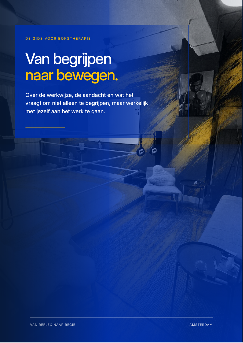 Voorblad van De gids voor Bokstherapie