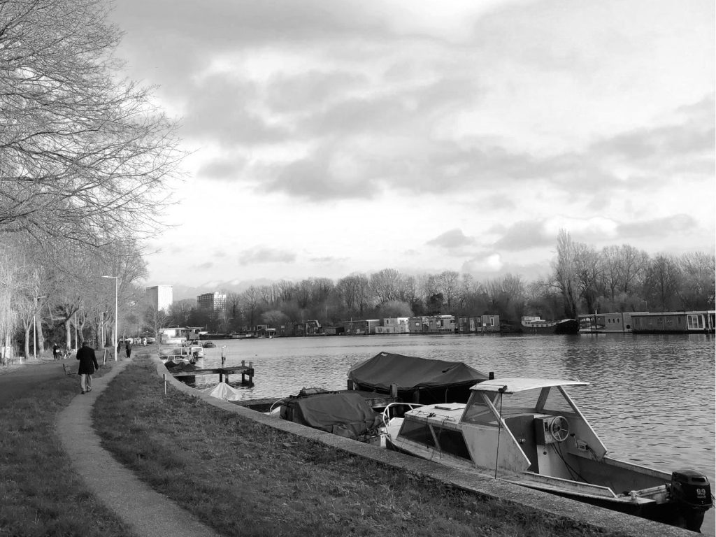 Wandelcoachting Amstel buiten zwart wit Wandelcoachting Amstel buiten zwart wit
